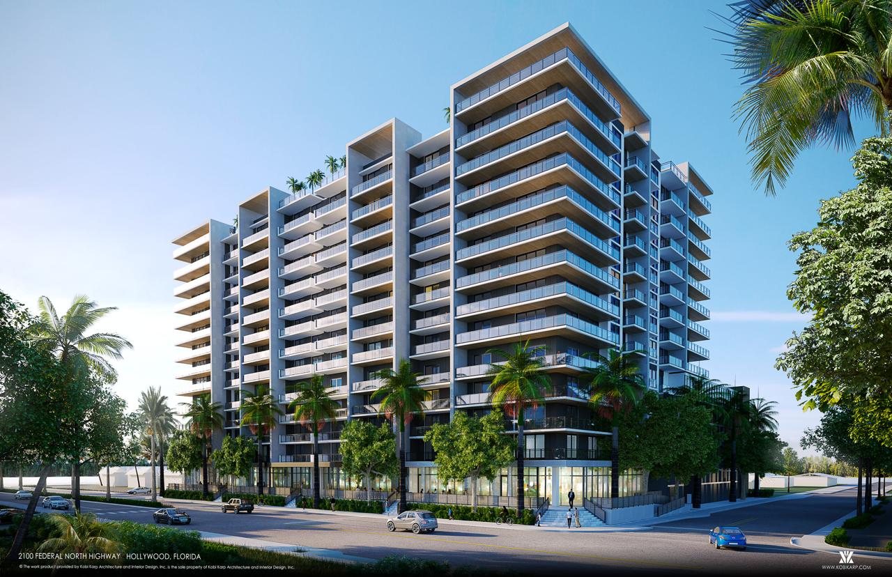 21 Hollywood — 14-story mixed-use high-rise