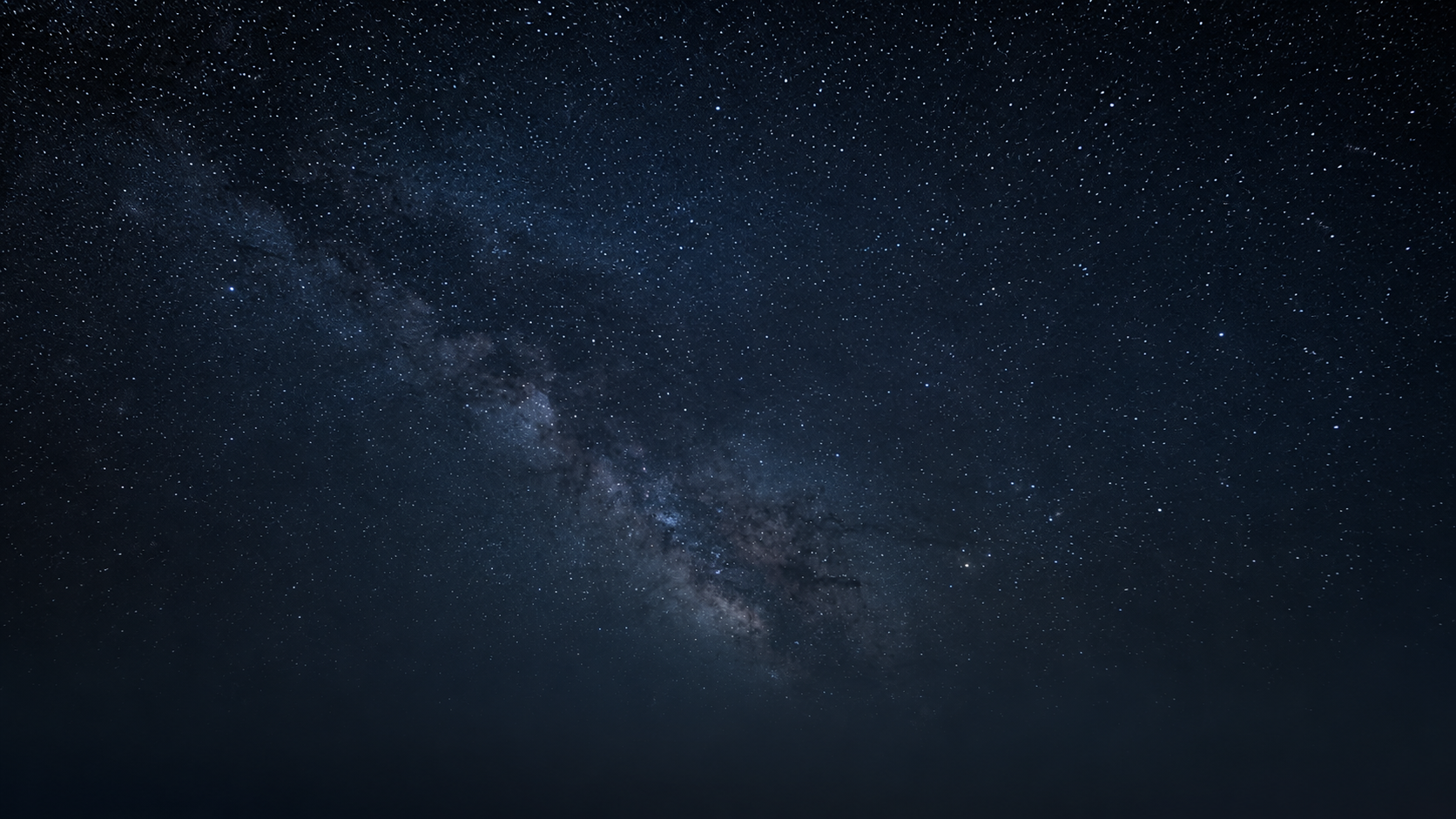 Night sky with milky way